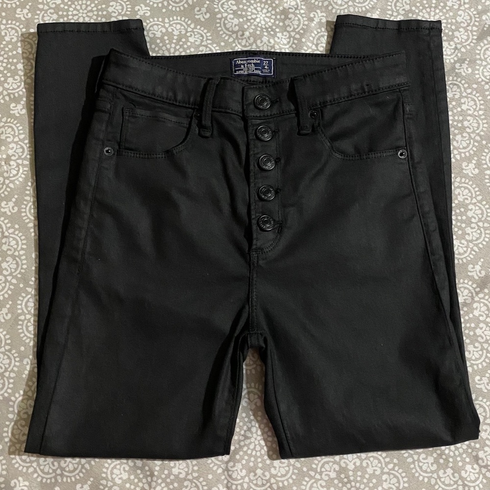 Abercrombie Coates black jeans
